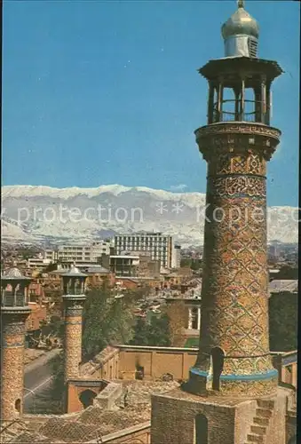 Teheran The Dome of the Sepahsalar Mosque Kat. Iran