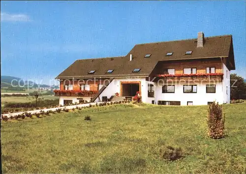 Probbach Landhaus Hoehler am Stausee im Faulbachtal Kat. Mengerskirchen