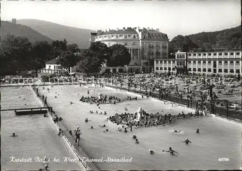 Baden Wien Thermal Strandbad Kat. Baden