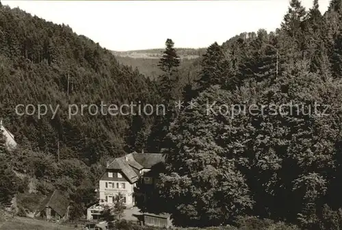 Bad Liebenzell Gasthaus Pension Waldfrieden Kat. Bad Liebenzell