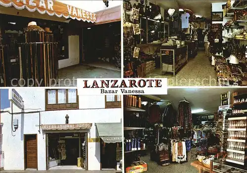 Lanzarote Kanarische Inseln Bazar Vanessa Details