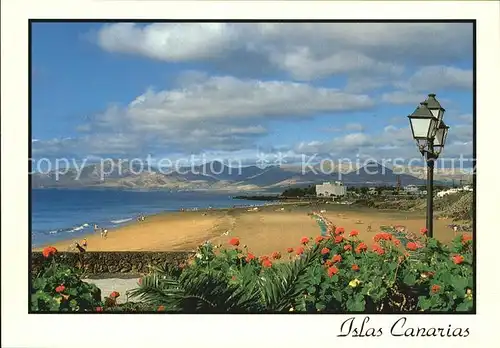 Lanzarote Kanarische Inseln Panorama
