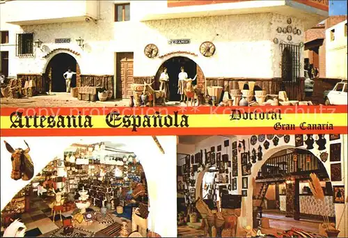 Gran Canaria Artesania Espanola Doctoral Vista parcial Kat. Spanien