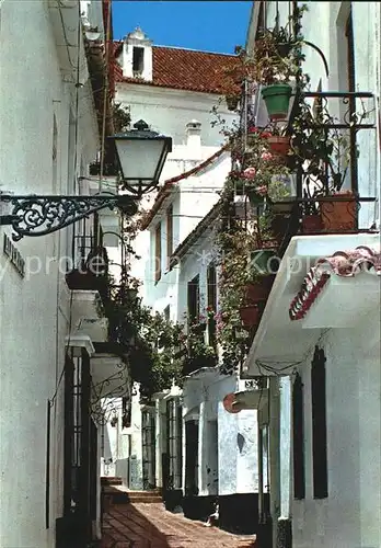 Marbella Andalucia Calle tipica Kat. Marbella