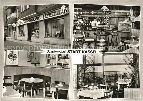 Berlin Restaurant Stadt Kassel  Kat. Berlin