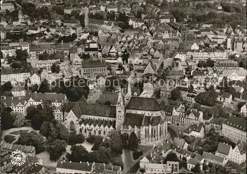 Augsburg Fliegeraufnahme Kat. Augsburg