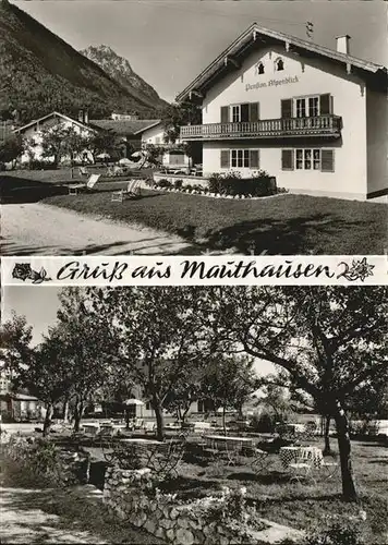 Mauthausen Piding Gasthaus Erberbauer und Pension Alpenblick Kat. Piding