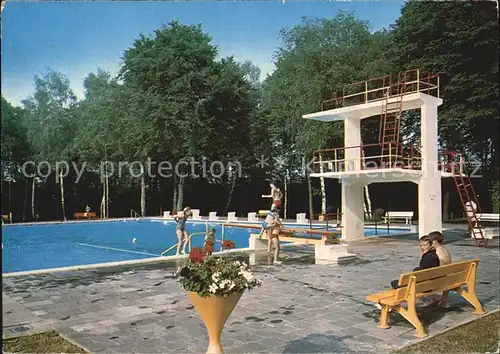 Sehnde Waldbad mit Sprungtuermen Kat. Sehnde