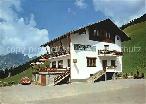 Nessleg Schroecken Vorarlberg Cafe Pension Alpenblick Kat. Schroecken