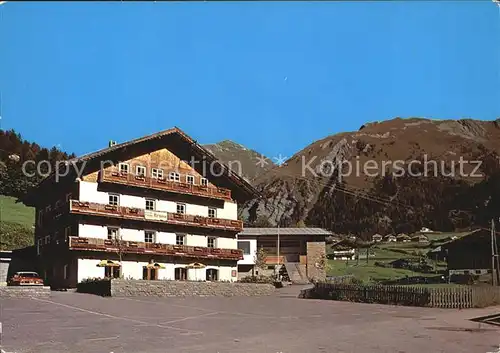 Grossdorf Kals Hotel Pension Krone Kat. Kals Grossglockner
