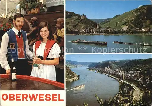 Oberwesel Rhein Rheinpartie Kat. Oberwesel am Rhein