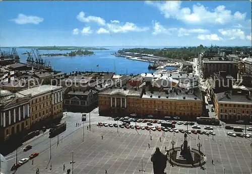 Helsinki Senaatintori Platz Panorama Kat. Helsinki