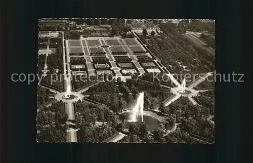 Hannover Herrenhaeuser Garten Fliegeraufnahme Kat. Hannover