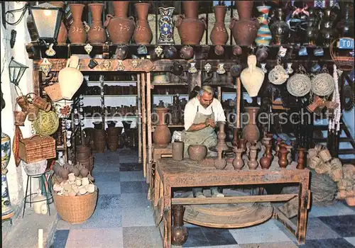 Las Palmas Gran Canaria Trabajo Alfareria manual Artesania Espanola El Doctoral Jose Antonio Kat. Las Palmas Gran Canaria