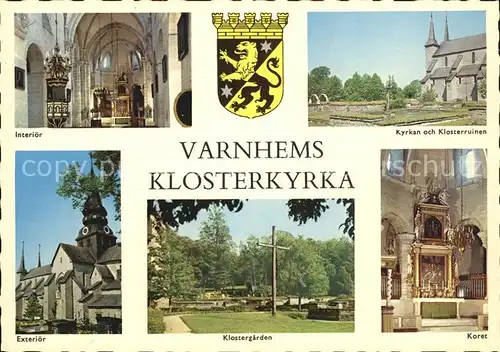 Varnhem Klosterkyrka Interioer Kyrkan och Klosterruinen Exterioer Klostergarden Koret