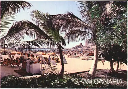 Puerto Rico Gran Canaria Strandpartie Kat. Gran Canaria