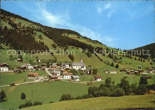 Wildschoenau Tirol Panorama Hochtal Sommerfrische Oberau / Kufstein /Tiroler Unterland