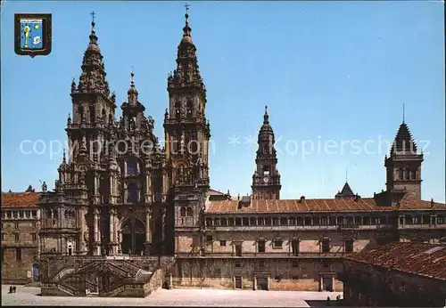 Santiago de Compostela Catedral Imagenes Escudo de Oro Primera coleccion de Catedrales Kat. Santiago de Compostela