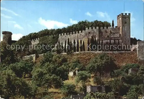 Oria Castello Svevo del Conte di Casteldoria Schwaebische Burg Graf von Casteldoria Kat. Spanien