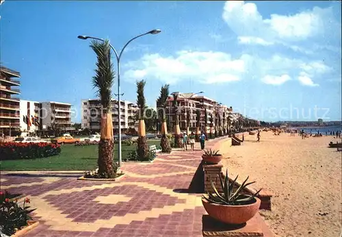 Salou Playa de Poniente Weststrand Palmen Hotels Kat. Tarragona Costa Dorada