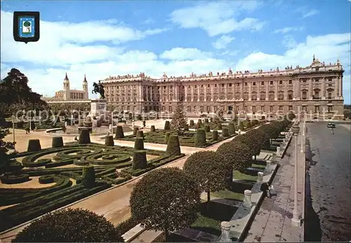 Madrid Spain Palacio Real Monumento Palast Denkmal Kat. Madrid