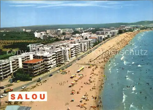 Salou Playa Strand Fliegeraufnahme Kat. Tarragona Costa Dorada