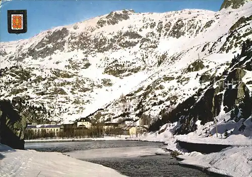 Panticosa Balneario vista general en invierno Kat. Spanien