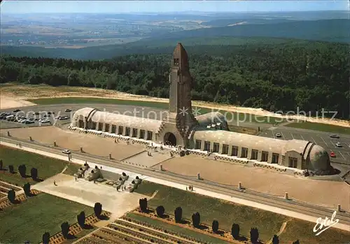 Douaumont Ossuaire de Douaumont vue aerienne Collection Verdun et ses Champs de Bataille Kat. Douaumont
