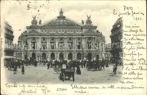 Paris Opera Oper Kat. Paris