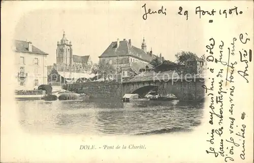 Dole Jura Pont de la Charite Eglise Kat. Dole