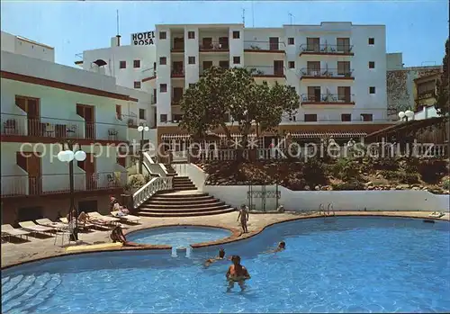 Blanes Hotel Rosa Pool Kat. Costa Brava