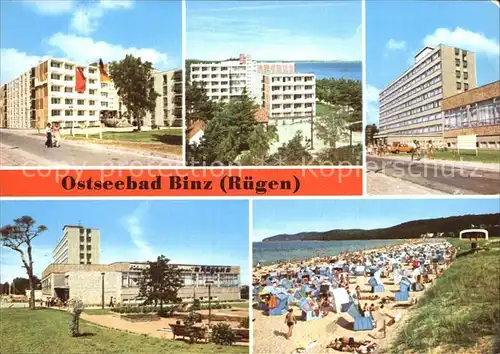 Binz Ruegen Hotels Strand Kat. Binz
