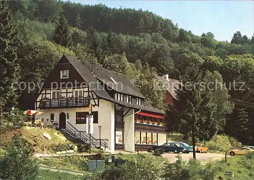 Sasbachwalden Gasthof Hohenrode Restaurant Kat. Sasbachwalden