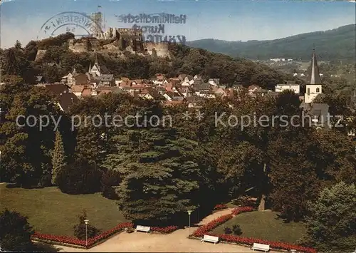 Koenigstein Taunus Stadt und Schloss Kat. Koenigstein im Taunus