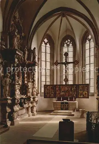 Bad Wildungen Chor der Stadtkirche Kat. Bad Wildungen