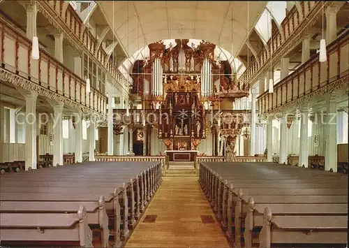 Clausthal Zellerfeld Marktkirche zum Hl Geist Inneres Kat. Clausthal Zellerfeld