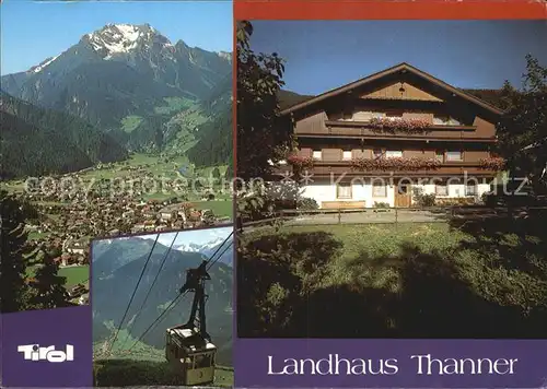 Mayrhofen Zillertal Landhaus Thanner Kat. Mayrhofen