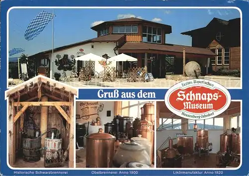 Hauzenberg Niederbayern Schnapsmuseum Kat. Hauzenberg