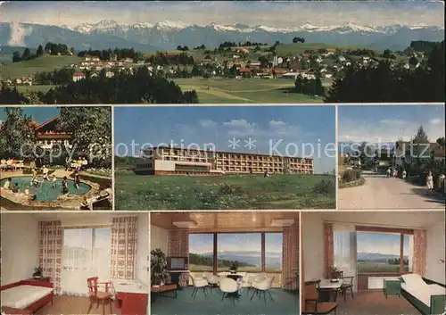 Scheidegg Allgaeu Kursanatorium Sonnenalm Kat. Scheidegg