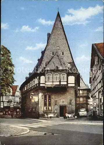 Goslar alte Kaiserstadt Das Brusttuch altes Haus Kat. Goslar