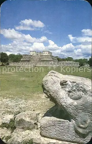 Mexico Tempel Yucatan Kat. Mexiko