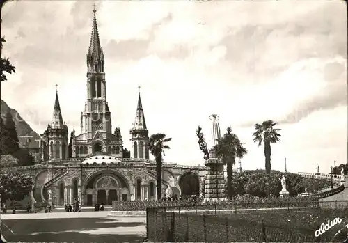 Lourdes Hautes Pyrenees Basilika Kat. Lourdes