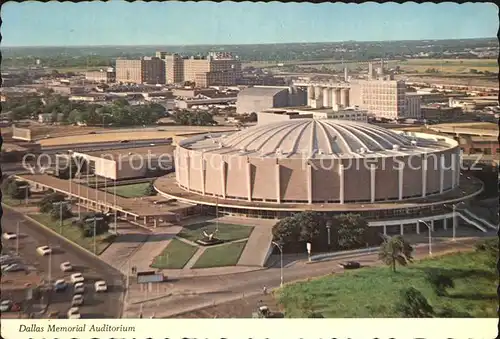 Dallas Texas Dallas Memorial Auditorium Kat. Dallas