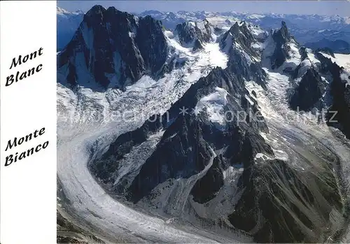 Mont Blanc Panorama Kat. Chamonix Mont Blanc