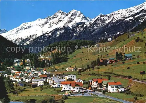 St Anton Arlberg Panorama Kat. St. Anton am Arlberg