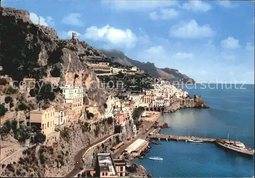Amalfi Hafen Panorama Kat. Amalfi