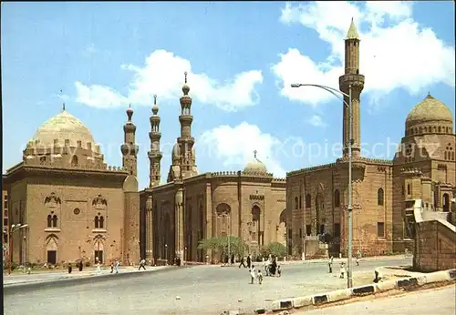 Cairo Egypt Sultan Hassan el Riffaie und Mahmoudieh Moscheen Kat. Cairo