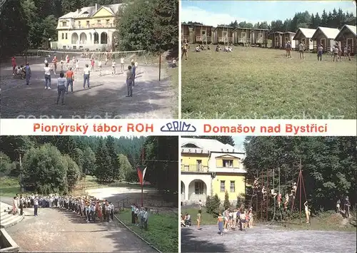 Domasov nad Bystrici Pionyrsky tabor ROH Prim ZV ROH Chronotechna