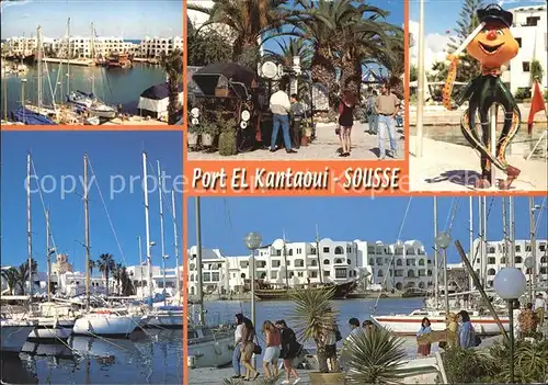 Sousse Port El Kanataoui Teilansichten Kat. Tunesien