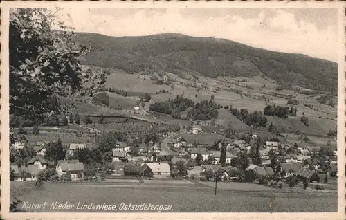 Lipova-lazne Ostsudetengau, Kurort, Feldpost / Bad Lindewiese /